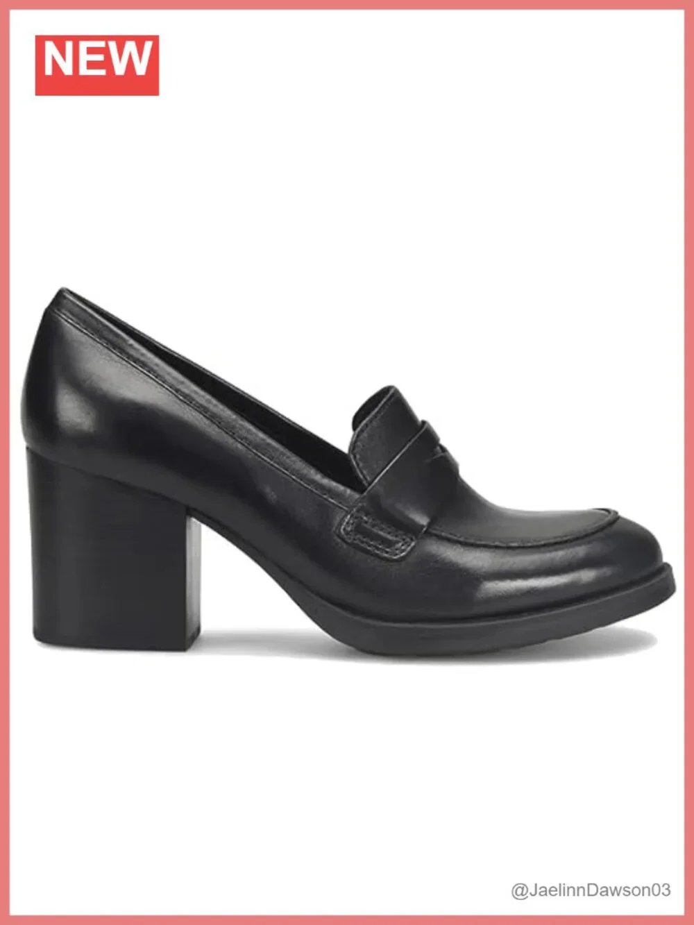 Vintage Chunky Heel Loafers Platform Oxfords Slip On Dress Shoes